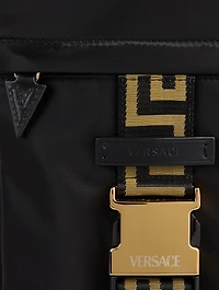 Greca Single Strap Crossbody Bag