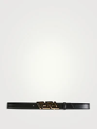 Greca Leather Belt