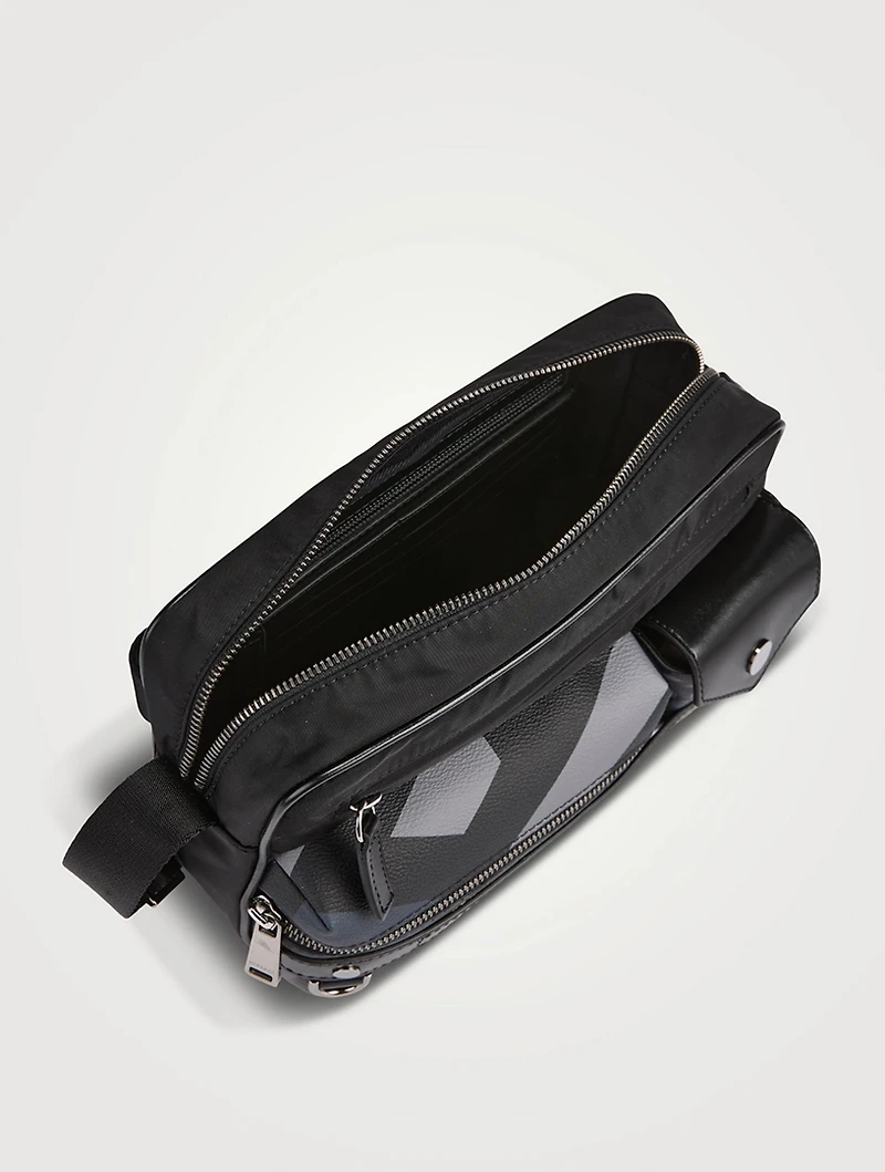 Greca Signature Messenger Bag