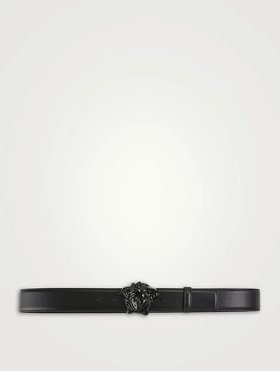 Medusa Leather Belt