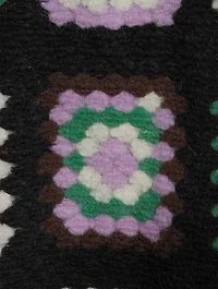 Tess Patchwork Crochet Overshirt