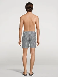 Bulldog Ribbon Mid-Length Swim Shorts