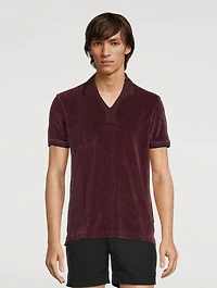 Clive Towelling Polo Shirt