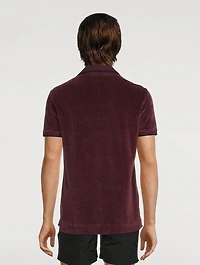 Clive Towelling Polo Shirt