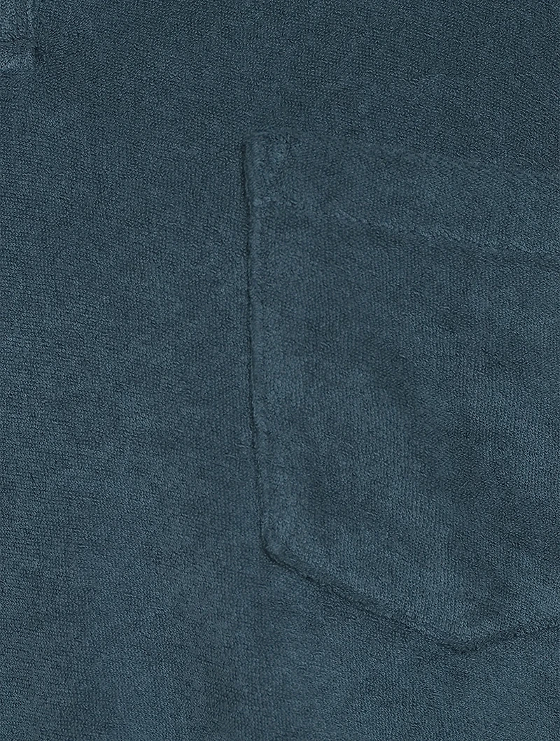 Terry Towelling Tailored Polo Shirt