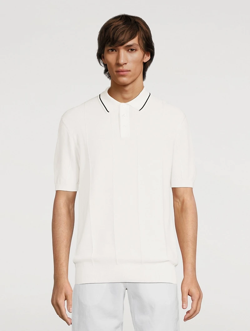 Maranon Waffle Towelling Polo Shirt