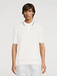 Maranon Waffle Towelling Polo Shirt