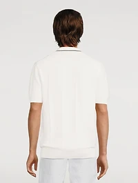 Maranon Waffle Towelling Polo Shirt