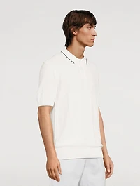 Maranon Waffle Towelling Polo Shirt
