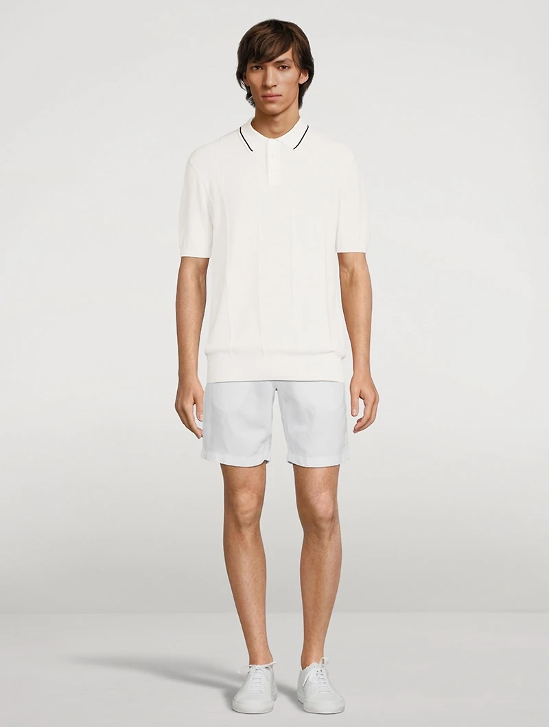 Maranon Waffle Towelling Polo Shirt