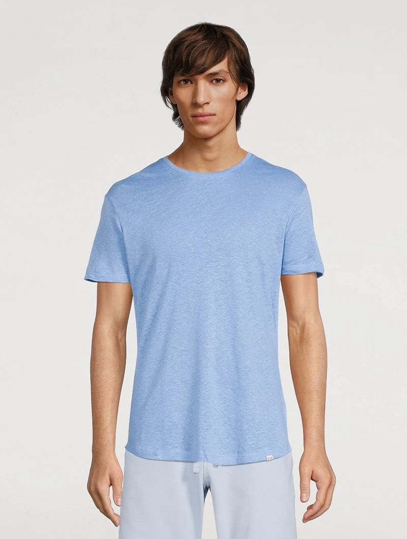 Ob-T Linen Tailored T-Shirt