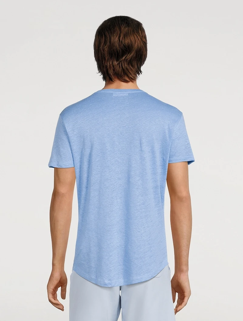 Ob-T Linen Tailored T-Shirt
