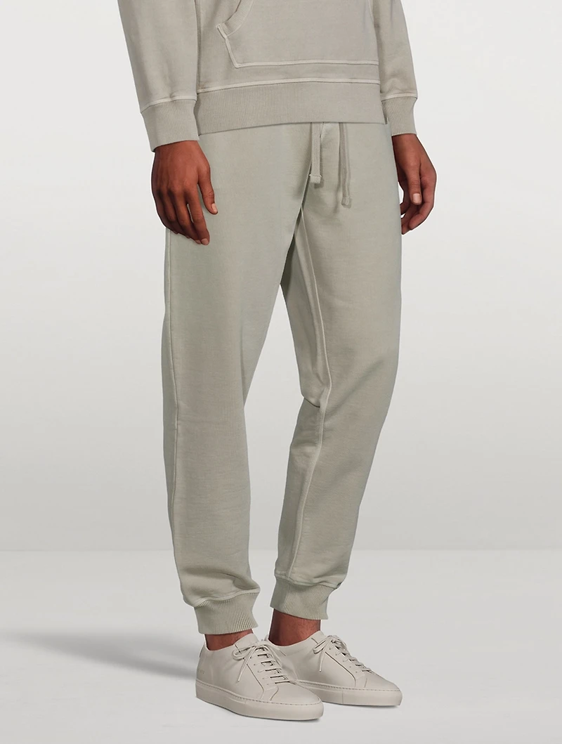 Duxbury Garment-Dye Cotton Sweatpants