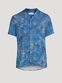 Travis Tropic Nightfall Capri-Collar Shirt
