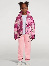 Kids Patch Bandana Down Puffer Jacket
