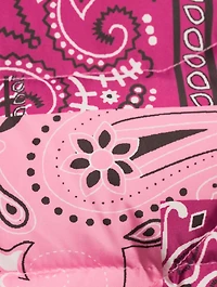 Kids Patch Bandana Down Puffer Jacket