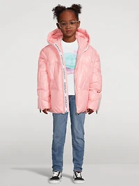 Youth Shiny Down Puffer Jacket