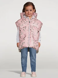 Kids Stars Down Puffer Vest