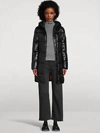 Ines Long Puffer With Hood