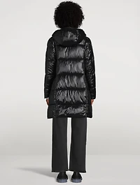Ines Long Puffer With Hood