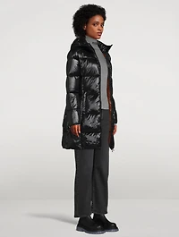 Ines Long Puffer With Hood