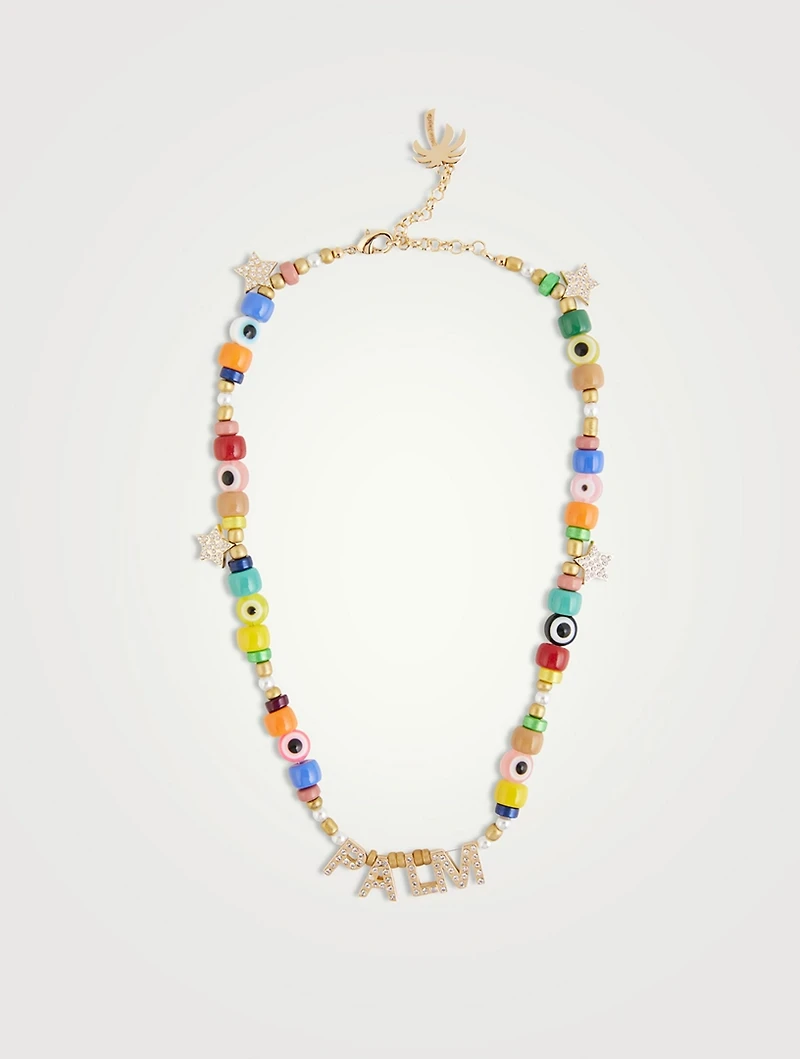 Palm Beads Necklace