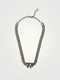 PA Logo Chain Necklace