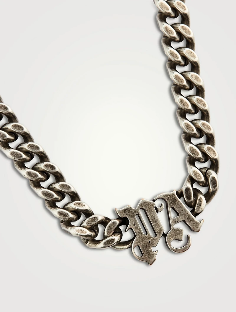 PA Logo Chain Necklace