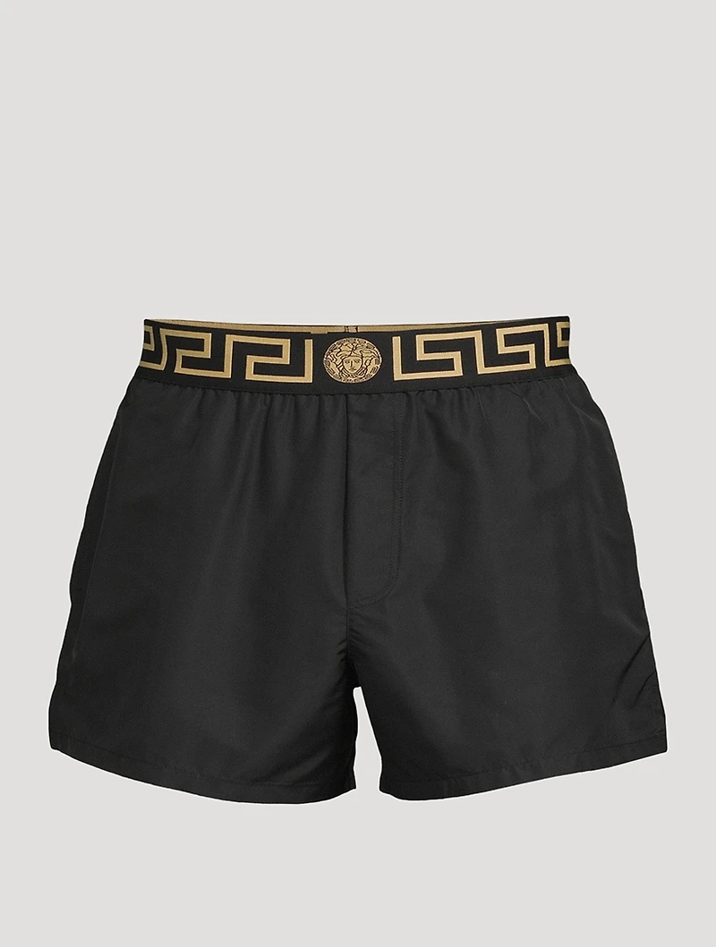 Greca Border Swim Shorts