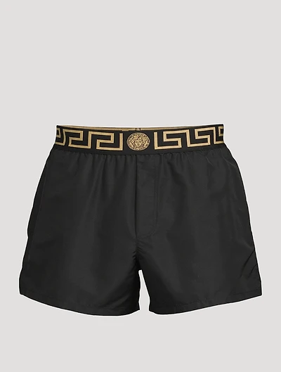Greca Border Swim Shorts