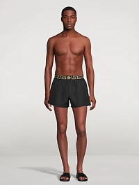 Greca Border Swim Shorts