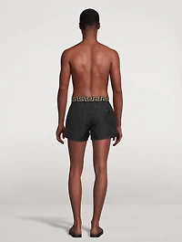 Greca Border Swim Shorts