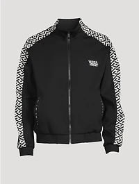 Greca Signature Accent Track Jacket
