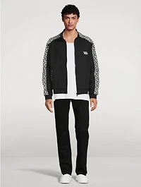 Greca Signature Accent Track Jacket