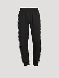 Greca Signature Accent Track Pants