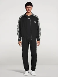 Greca Signature Accent Track Pants