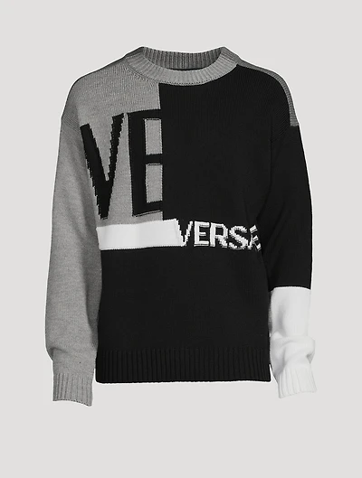Wool Colourblock Sweater