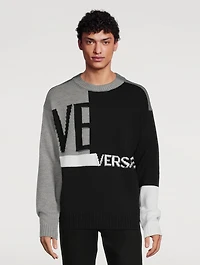 Wool Colourblock Sweater
