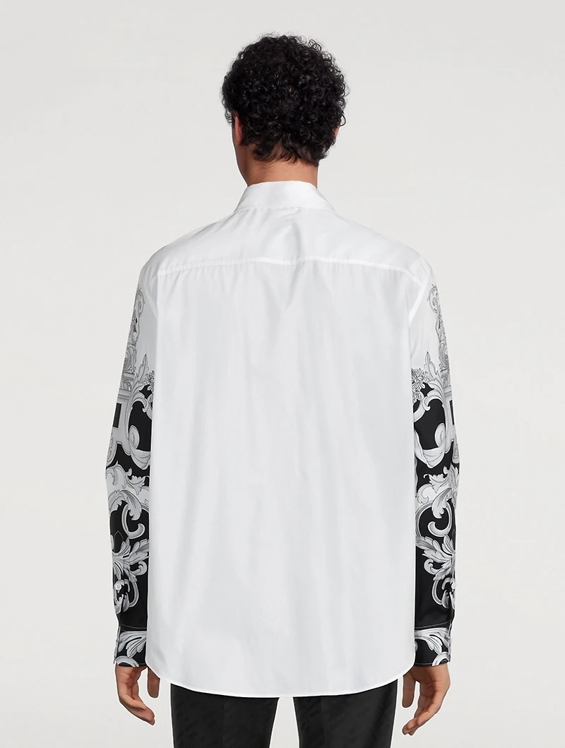 Baroque Cotton Long-Sleeve Shirt