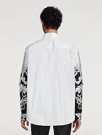 Baroque Cotton Long-Sleeve Shirt