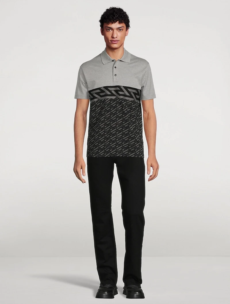 Greca Polo Shirt