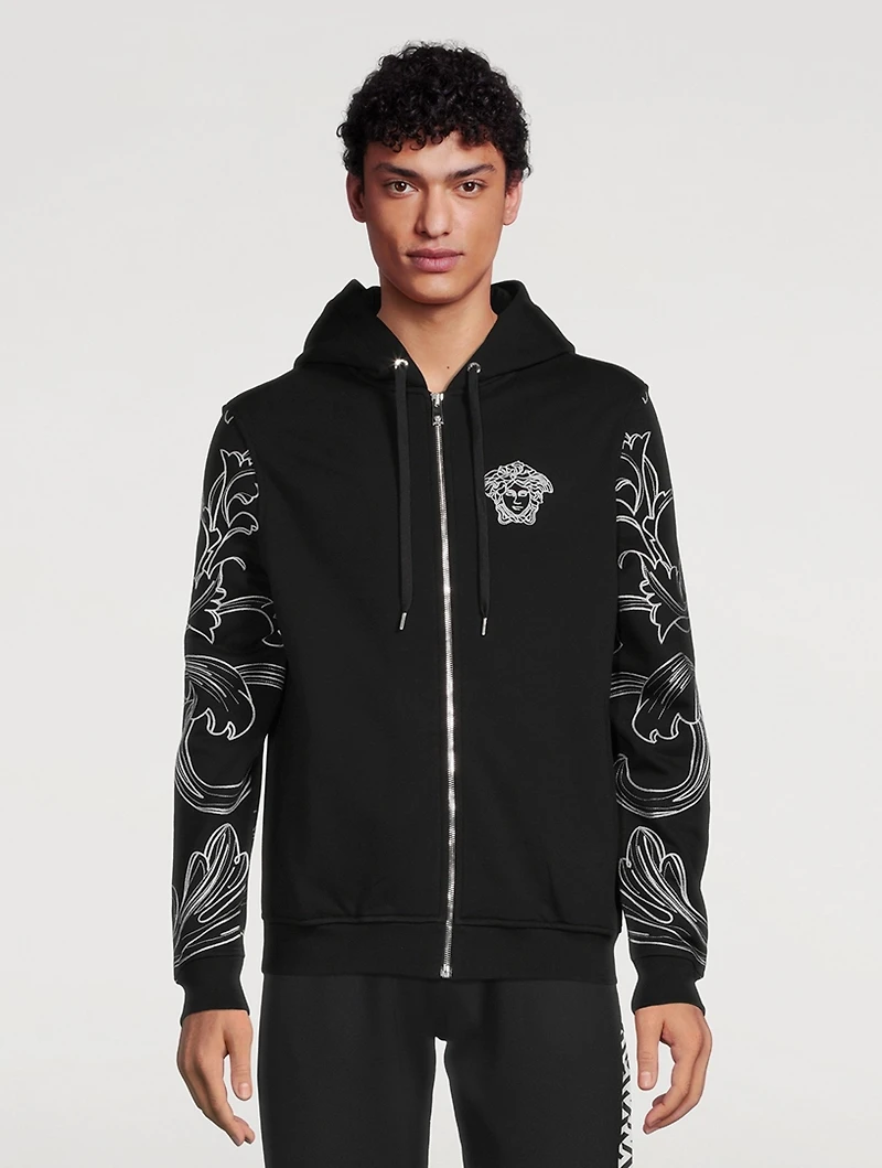 Barocco Zip Hoodie