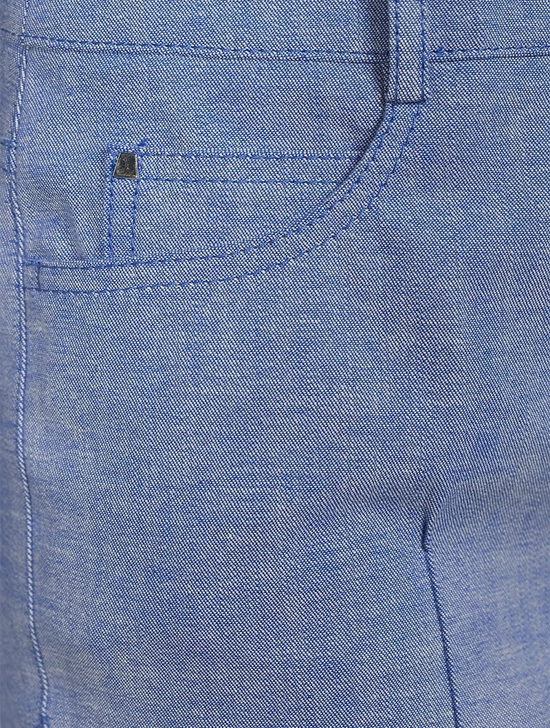 Stretch Cotton Five-Pocket Pants