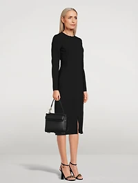 Wool Double-Face Sheath Dress
