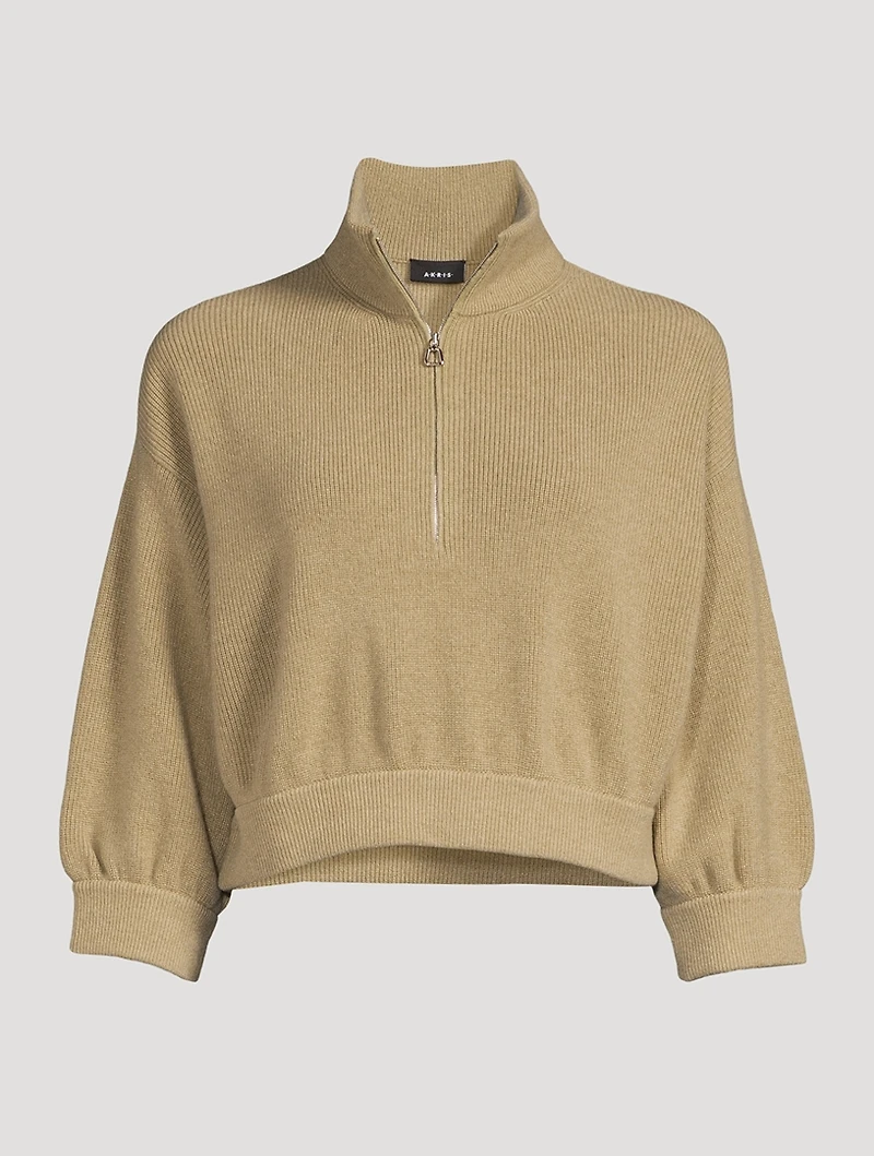Cashmere Polo Sweater