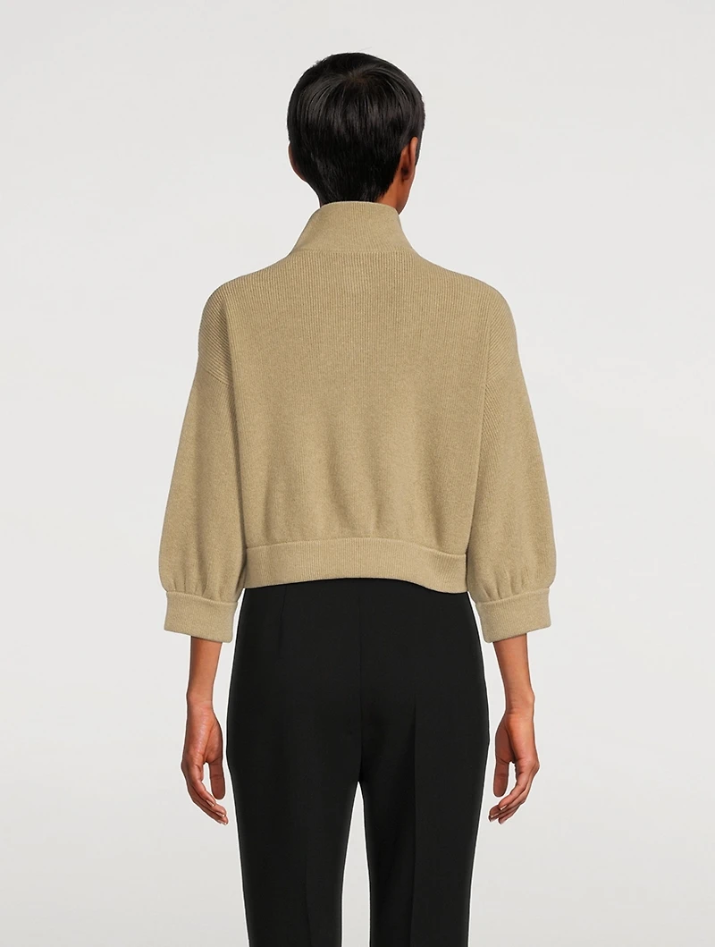 Cashmere Polo Sweater