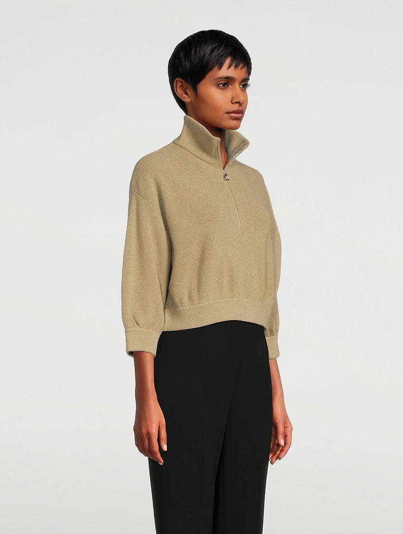 Cashmere Polo Sweater
