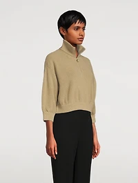 Cashmere Polo Sweater