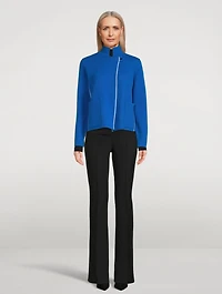 Reversible Cashmere Double-Face Cardigan