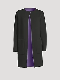 Reversible Cashmere Cardigan